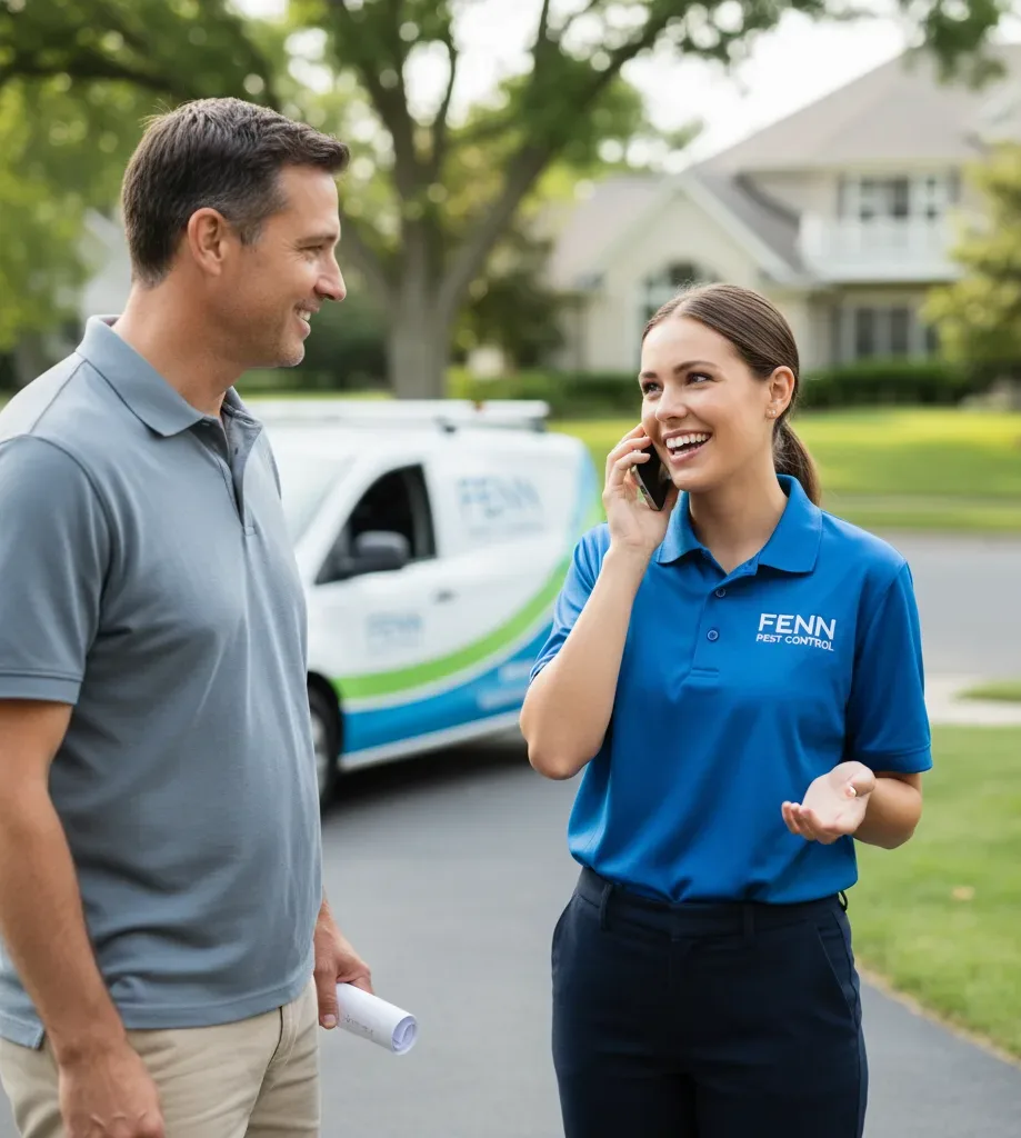 Fenn Pest Control customer support in Mantua